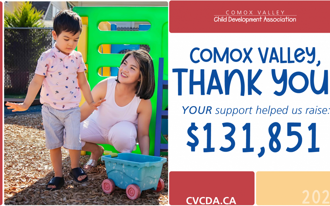 Comox Valley raises $131,851 for local child development projects and services