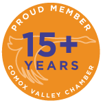 Comox Valley Chamber Member 15+ Years