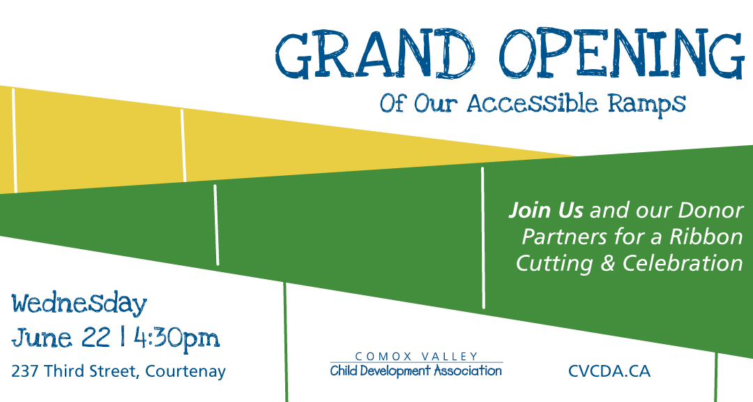 CVCDA celebrates official opening of new accessible ramps with a ribbon cutting ceremony