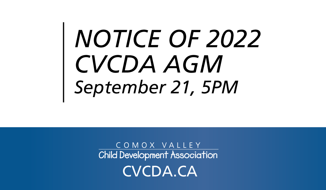Notice of 2022 CVCDA AGM