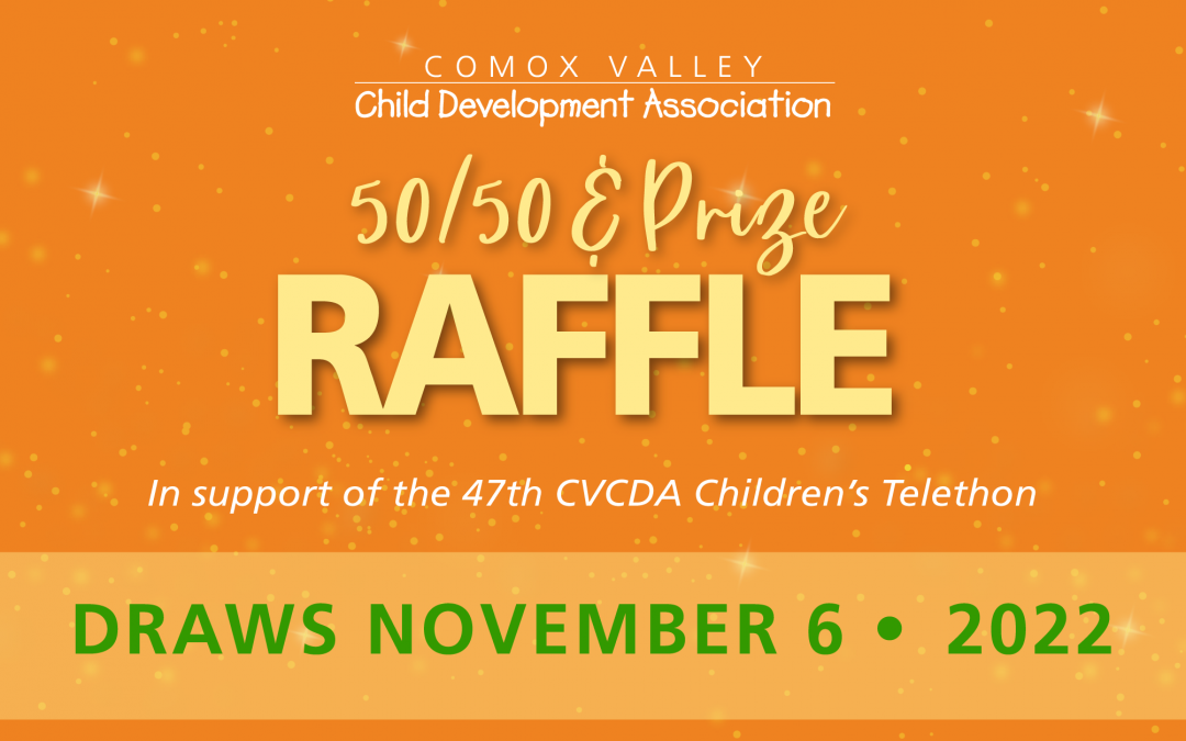 Online CVCDA 50/50 and NEW Prize Raffle tickets are on sale starting October 6